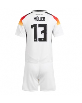 Germania Thomas Muller #13 Maglia Gara Casa Repliche Europei 2024 Bambino